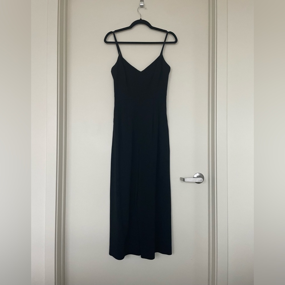 BABATON ARITZIA WIDE LEG V NECK JUMPSUIT